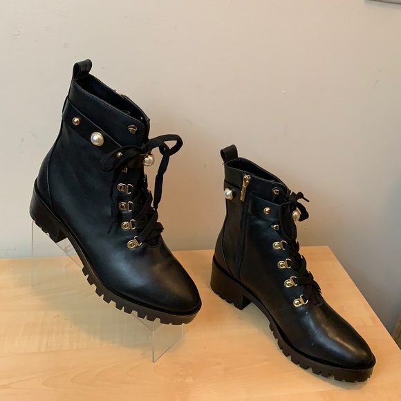 Karl Lagerfeld Paris Black Perry Boot 